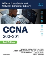 CCNA 200-301 Official Cert Guide and Network Simulator Library, Second Edition - Wilkins, Sean; Odom, Wendell