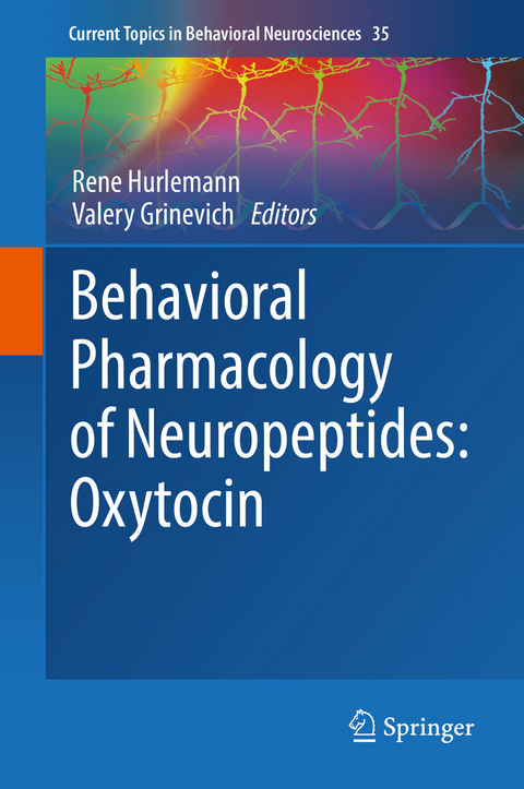 Behavioral Pharmacology of Neuropeptides: Oxytocin - 