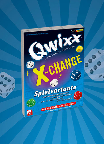 QWIXX EXXCHANGE - ZUSATZBLÖCKE - 