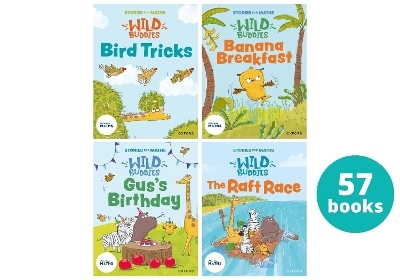 Stories for Maths: Picture books to reinforce maths learning YR/P1 (57 book pack) - Giles Clare, Paula Harrison, Kate Scott, Abbie Rushton, Naomi Jones