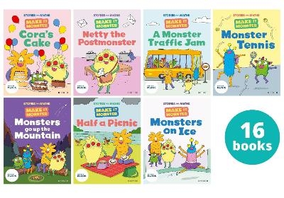 Stories for Maths: Picture books to reinforce maths learning Y1/P2 (16 book pack) - Timothy Knapman, James Clements, Rachel Russ, Laura Baker, Kay Woodward