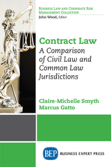 Contract Law -  Marcus Gatto,  Claire-Michelle Smyth