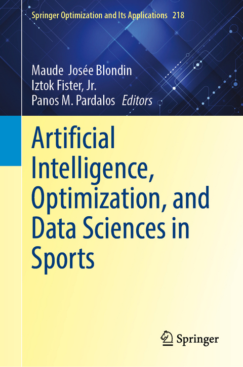 Artificial Intelligence, Optimization, and Data Sciences in Sports - 