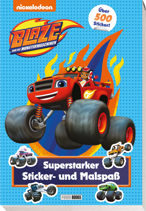 Blaze und die Monstermaschinen: Superstarker Sticker- und Malspaß -  Panini