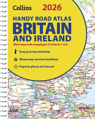 2026 Collins Handy Road Atlas Britain and Ireland -  Collins Maps