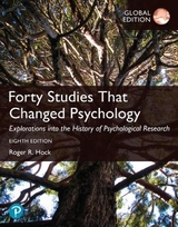 Forty Studies that Changed Psychology, Global Edition - Hock, Roger