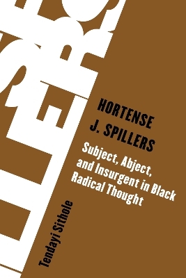 Hortense J. Spillers - Tendayi Sithole