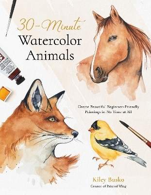 30-Minute Watercolor Animals - Kiley Busko