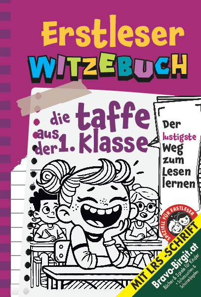 Witzebuch für Erstleser | Cooles Geschenk für Mädchen ab 6 Jahre - Bravo Birgit