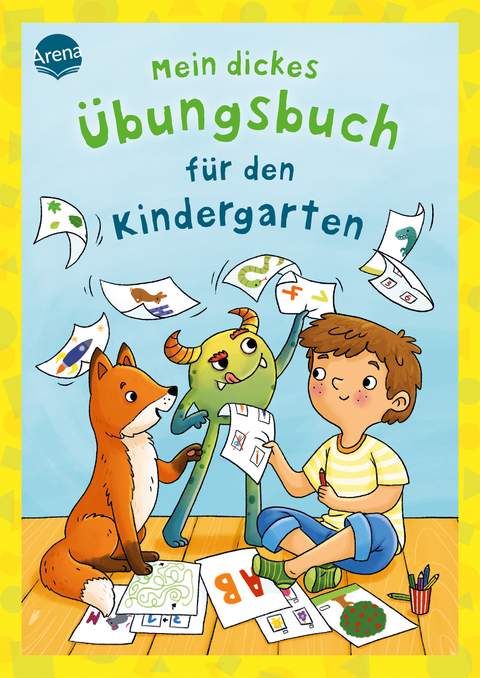 Mein dickes Übungsbuch für den Kindergarten - Helen Seeberg