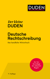 Der kleine Duden - Deutsche Rechtschreibung - 