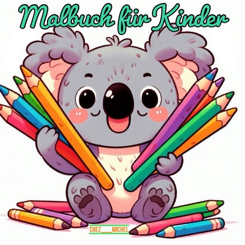 Malbuch für Kinder - chez___ Michel