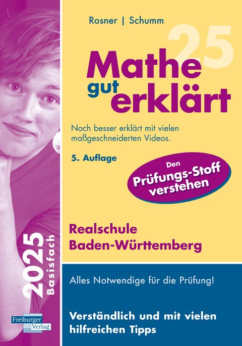 Mathe gut erklärt 2025 Realschule Baden-Württemberg - Helmut Gruber, Robert Neumann, Stefan Rosner, Roland Schumm