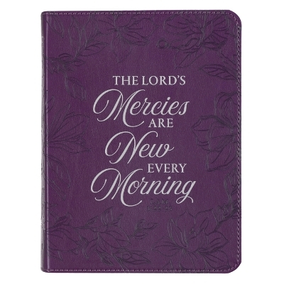 Journal Handy Purple His Mercies Lam. 3:22-23 - 