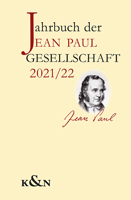 Jahrbuch der Jean Paul Gesellschaft - 