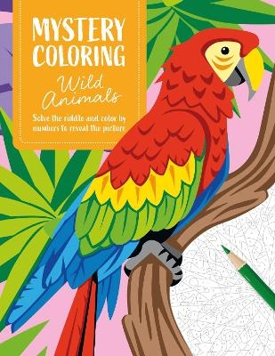 Mystery Coloring Wild Animals - David &amp Publishing;  Charles