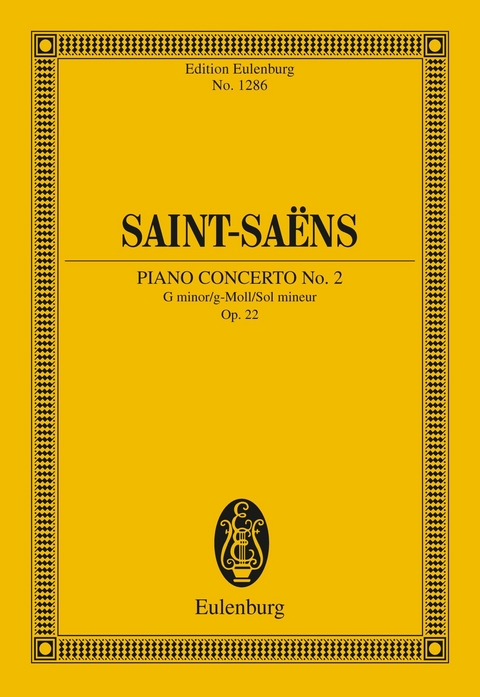 Piano Concerto No. 2 G minor - Camille Saint-Saëns