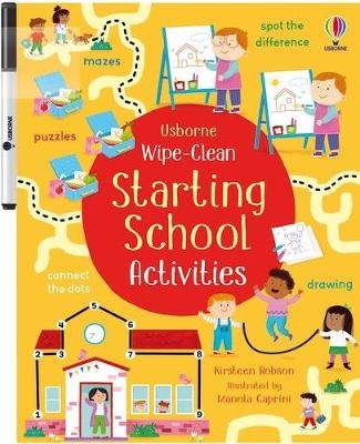 Wipe-Clean Starting School Activities - Kirsteen Robson