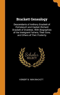 Brackett Genealogy - Herbert Ierson Brackett