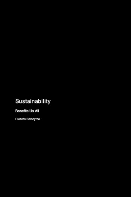 Sustainability - Ricardo Forscythe