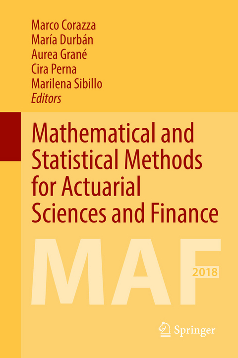 Mathematical and Statistical Methods for Actuarial Sciences and Finance - 