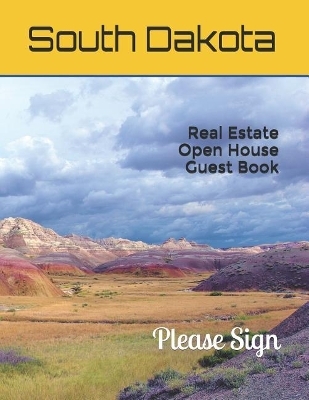 South Dakota Real Estate Open House Guest Book - Lisa Marie Smith