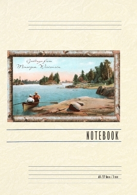 Vintage Lined Notebook Greetings from Minacqua