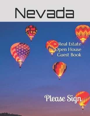 Nevada Real Estate Open House Guest Book - Lisa Marie Smith