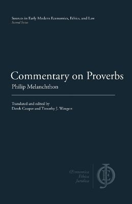 Commentary on Proverbs - Philip Melanchthon