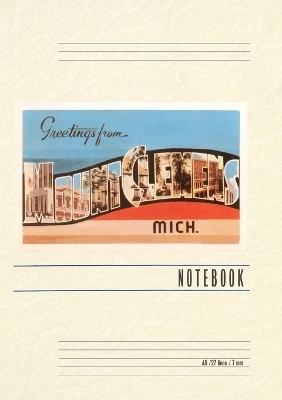 Vintage Lined Notebook Greetings from Mount Clemens