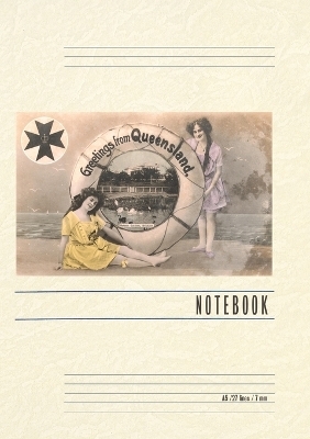 Vintage Lined Notebook Greetings from Queensland