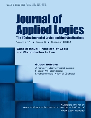 Journal of Applied Logics. The IfCoLog Journal of Logics and their Applications. Volume 15, issue 5, October 2024. Special Issue