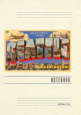 Vintage Lined Notebook Greetings from Seattle