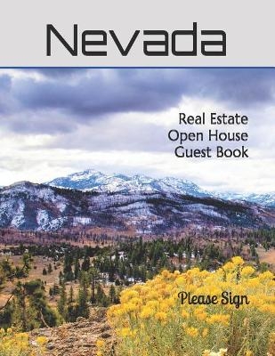 Nevada Real Estate Open House Guest Book - Lisa Marie Smith