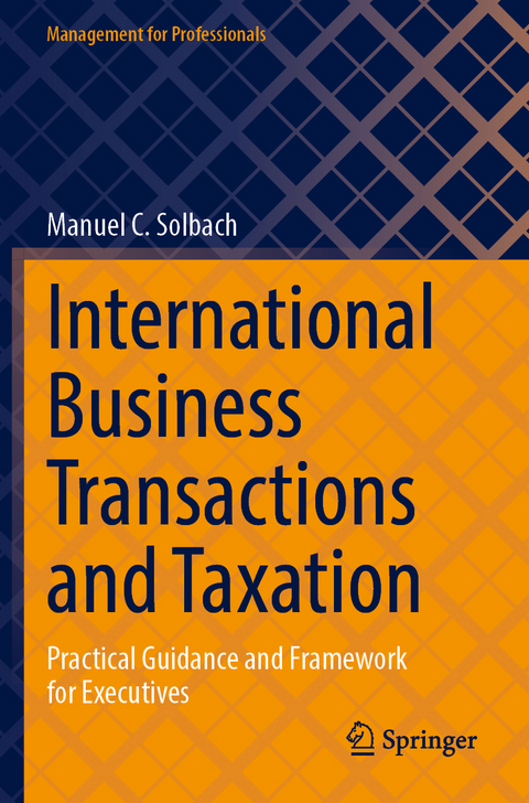 International Business Transactions and Taxation - Manuel C. Solbach