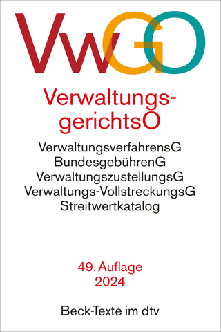 Verwaltungsgerichtsordnung, Verwaltungsverfahrensgesetz - 