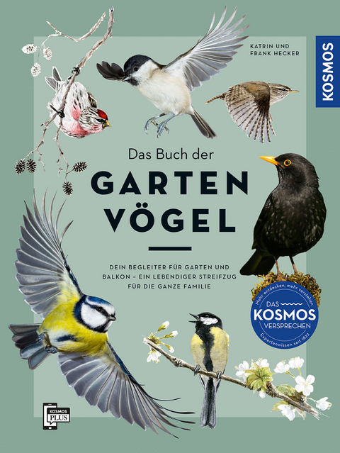 Das Buch der Gartenvögel - Katrin Hecker, Frank Hecker, Kelsch Henrike