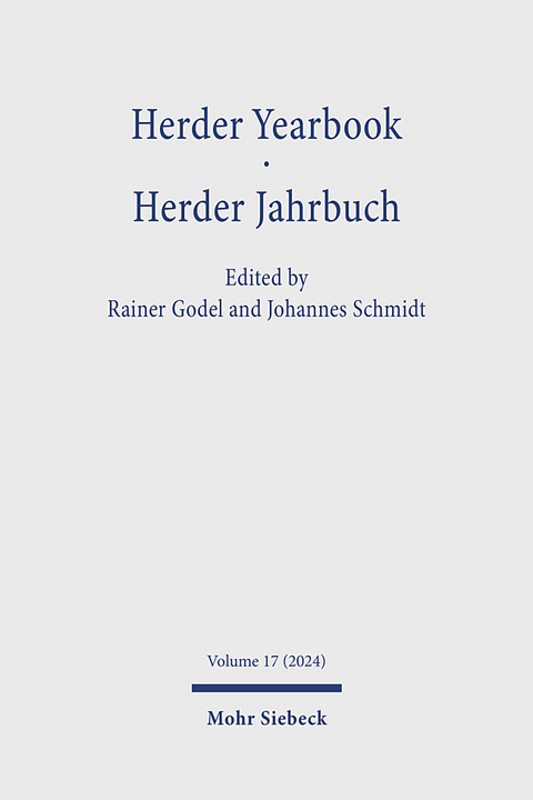 Herder Yearbook / Herder Jahrbuch - 