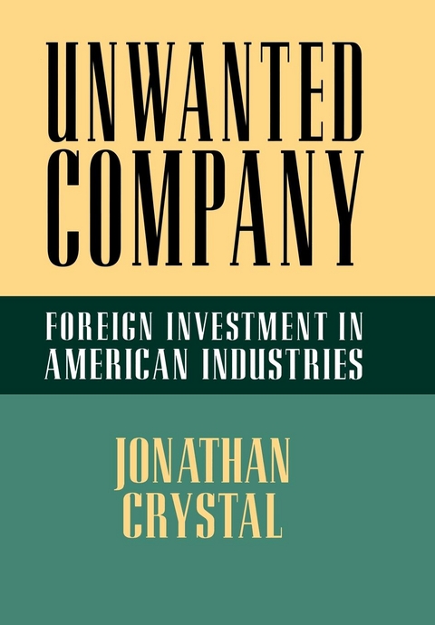 Unwanted Company -  Jonathan Crystal