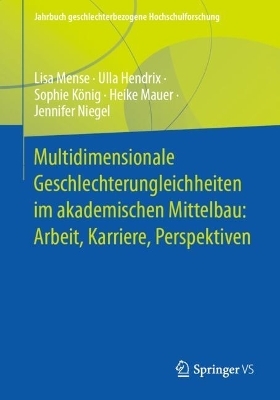 Multidimensionale Geschlechterungleichheiten im akademischen Mittelbau: Arbeit, Karriere, Perspektiven - Lisa Mense, Ulla Hendrix, Sophie König, Heike Mauer, Jennifer Niegel