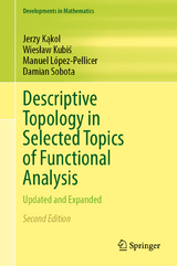 Descriptive Topology in Selected Topics of Functional Analysis - Kąkol, Jerzy; Kubiś, Wiesław; López-Pellicer, Manuel; Sobota, Damian