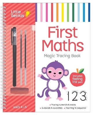 Little Genius - Fading Ink Magic Tracing Book First Maths