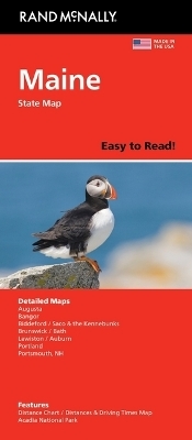 Rand McNally Easy to Read: Maine State Map -  Rand McNally