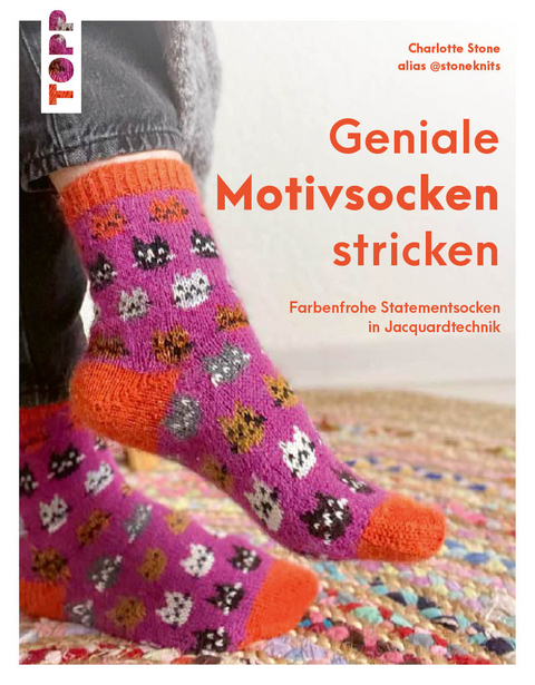 Geniale Motivsocken stricken - Charlotte Stone