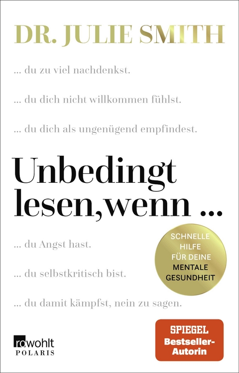 Unbedingt lesen, wenn ... - Julie Smith