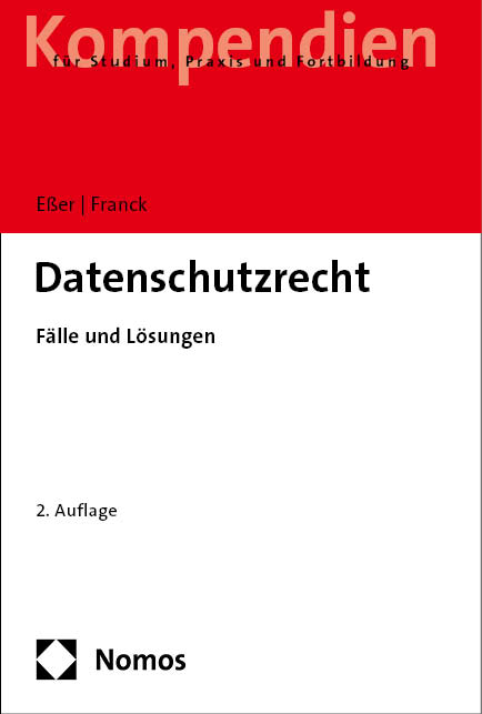 Datenschutzrecht - Martin Eßer, Lorenz Franck