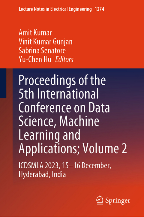 Proceedings of the 5th International Conference on Data Science, Machine Learning and Applications; Volume 2 - 