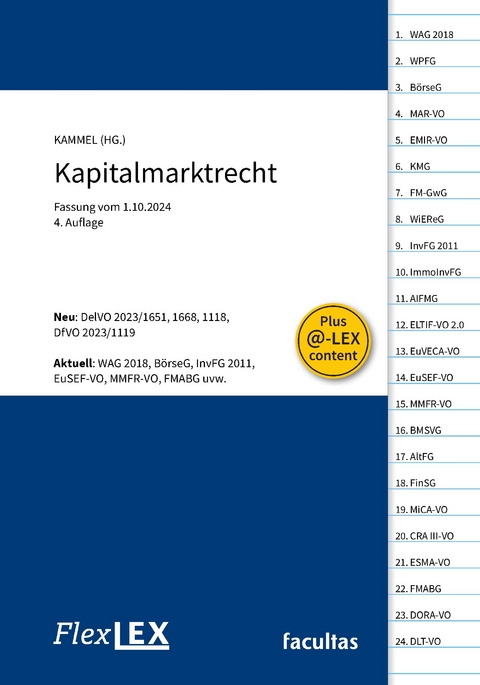 FlexLex Kapitalmarktrecht - Armin Kammel