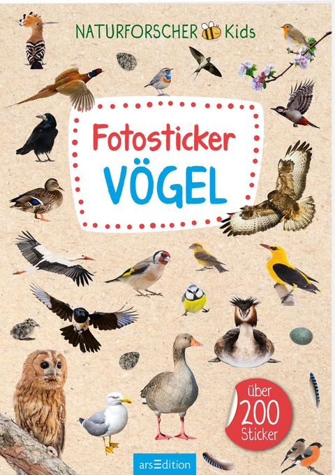 Naturforscher-Kids – Fotosticker Vögel