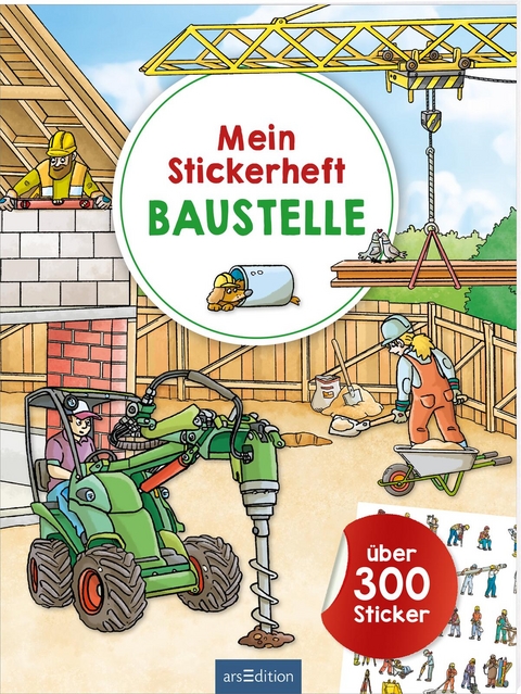 Mein Stickerheft Baustelle